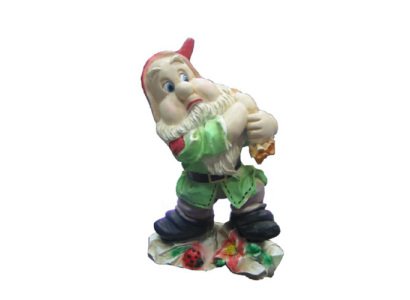 Décoration de maison de jardin Figure Statue Sculptures Figurines décoratives Nain Artisanat M27